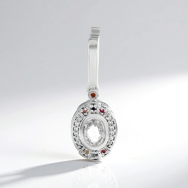 Ciondolo in argento con Zircone