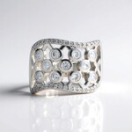 Anello in argento con Zircone