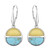 Orecchini in argento con Turchese (dagen)