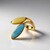 Anello in argento con Turchese (dagen)