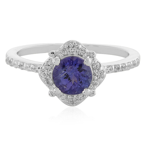 Anello in argento con Tanzanite