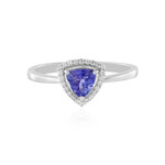 Anello in argento con Tanzanite