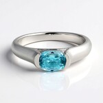 Anello in argento con Zircone Ratanakiri