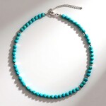 Collana in argento con Amazzonite