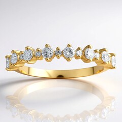 Anello in oro con Diamante SI1 (G)
