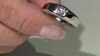 Zilveren ring met een zirkoon
