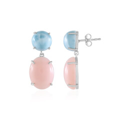 Orecchini in argento con Opale Rosa (de Melo Essence)