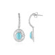 Orecchini in argento con Turchese Sleeping Beauty