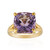 Bolivianischer Amethyst-Silberring