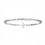 Gouden ring met een Diamant SI1 (G) (Annette)