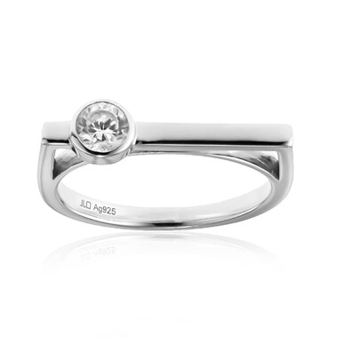 Anello in argento con Zircone