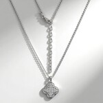 Collier en argent et Zircon (Adela Silber)