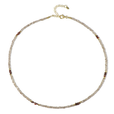 Collana in argento con Zircone Fancy