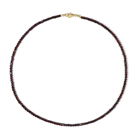 Collar en plata con Granate de Mozambique