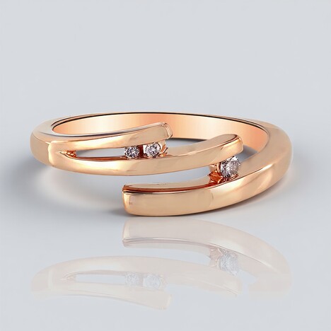Anello in oro con Diamante Rosa d'Argyle I3 (Mark Tremonti)