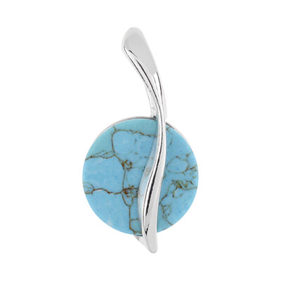 Ciondolo in argento con Turchese (dagen)