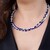 Lapis Lazuli Silver Necklace (Riya)