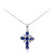 Gouden halsketting met een blauwe saffier (Nara Jewelry)