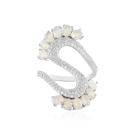 Anillo en plata con Ópalo de Welo