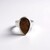 Anello in argento con Agata Muschiata Marrone