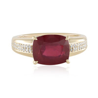 Gouden ring met een Madagaskar Robijn (de Melo)