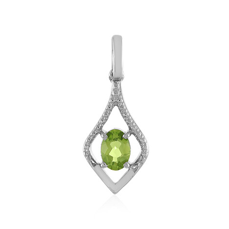 Ciondolo in argento con Peridoto