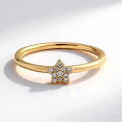 Anello in oro con Diamante SI1 (H) (CIRARI)