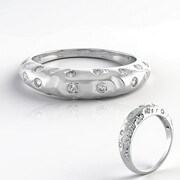 Anello in argento con Zircone (SAELOCANA)