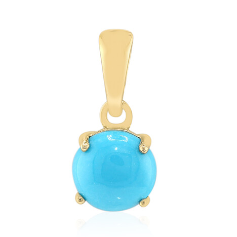 Pendentif en or et Turquoise Sleeping Beauty
