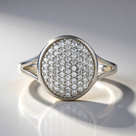 Anello in argento con Zircone