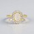Anello in argento con Opale di Welo
