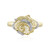 9K I4 (J) Diamond Gold Ring (Ornaments by de Melo)