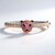Bracciale in argento con Spinello Nero (Gems en Vogue)