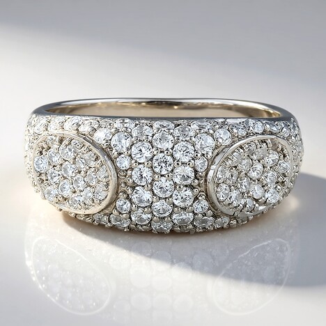 Anello in argento con Zircone