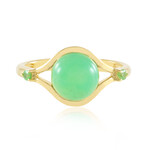 Chrysopras-Silberring (KM by Juwelo)