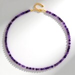 Collana in argento con Ametista Uruguay