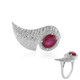 Bague en argent et Rubis de Bemainty (MONOSONO COLLECTION)