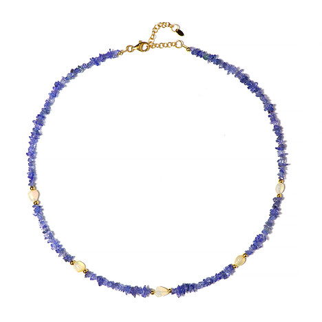 Collana in argento con Tanzanite