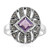 Amethyst-Silberring (Annette classic)