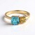 Anello in oro con Zircone Ratanakiri (Adela Gold)