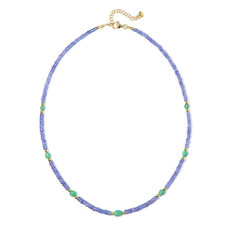 Collar en plata con Tanzanita