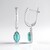 Orecchini in argento con Turchese