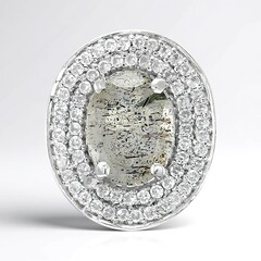 Ciondolo in argento con Labradorite