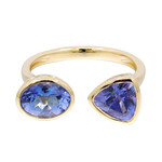 AAA-Tansanit-Goldring (CIRARI)