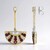 Orecchini in argento con Zircone (Gems en Vogue)