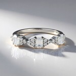 Anello in argento con Zircone