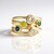 Anello in oro con Diamante Cioccolato I2 (SUHANA)