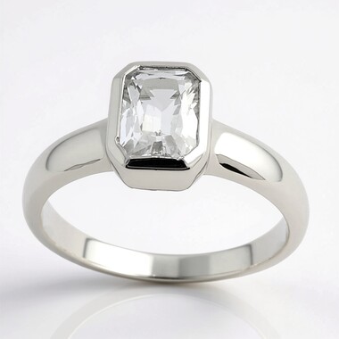 Danburite Silver Ring