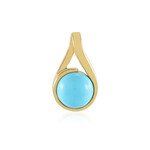 Ciondolo in argento con Turchese Sleeping Beauty