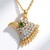 Collana in oro con Tsavorite AAA del Kenia (CIRARI)